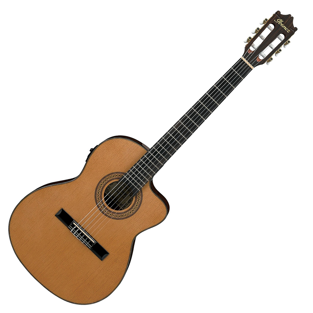 Violão 6C Nylon Amber High Gloss Ibanez Classical GA5TCE-AM