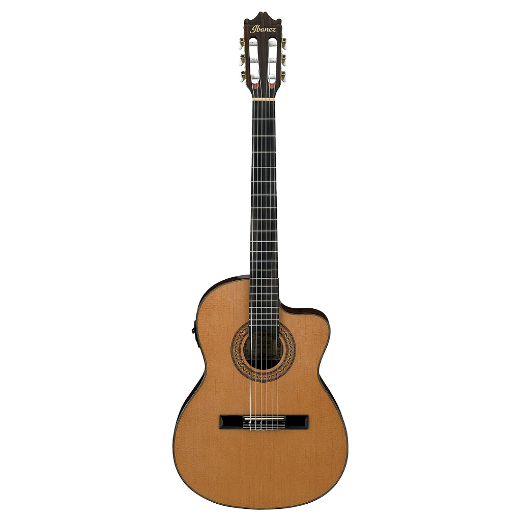 Violão 6C Nylon Amber High Gloss Ibanez Classical GA5TCE-AM