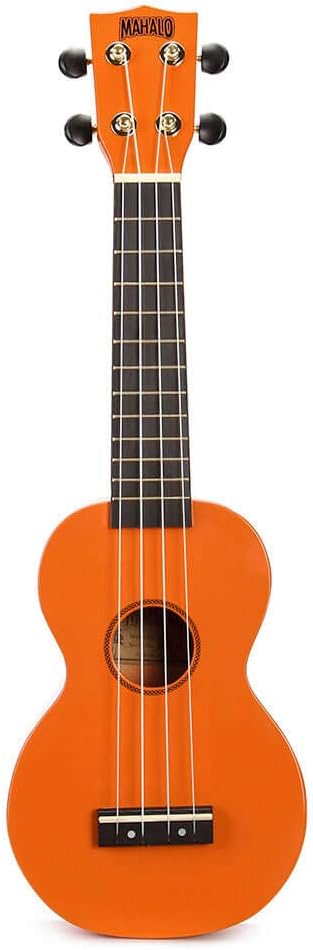 Ukulele Soprano Mahalo MR1 OR Laranja Rainbow Series