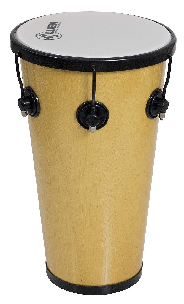 Timba Luen 5x11 Verniz 6 Afinações Ferro Pop Preto Pele Leitosa