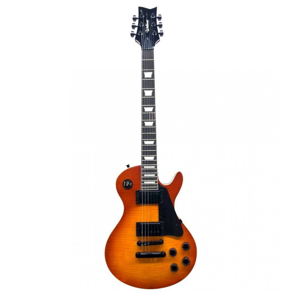 Kit Guitarra Waldman Les Paul GLP-25F HB Honey Burst Gx3