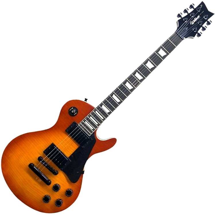 Kit Guitarra Waldman Les Paul GLP-25F HB Honey Burst Gx1