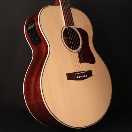 Violão Eletroacústico Cort CJ-MEDX Natural Gloss Premium Jumbo