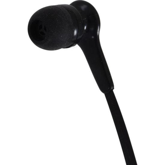 Fone de Ouvido Fortrek EML-11 Com Microfone Preto FK 431A