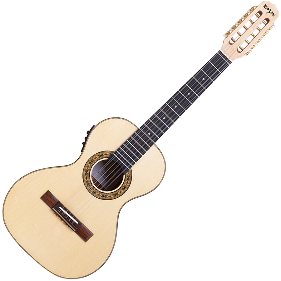 Kit Viola Elétrica Rozini Cinturada RV217 AT.N.MP Cap Fishman Vlx02