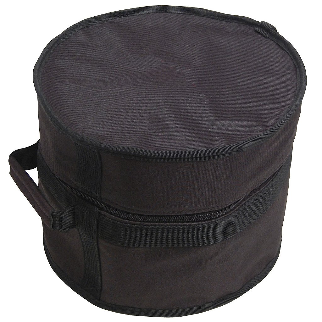 Capa Bag Para Bumbo De 18 Polegadas Bateria Luxo Carbon