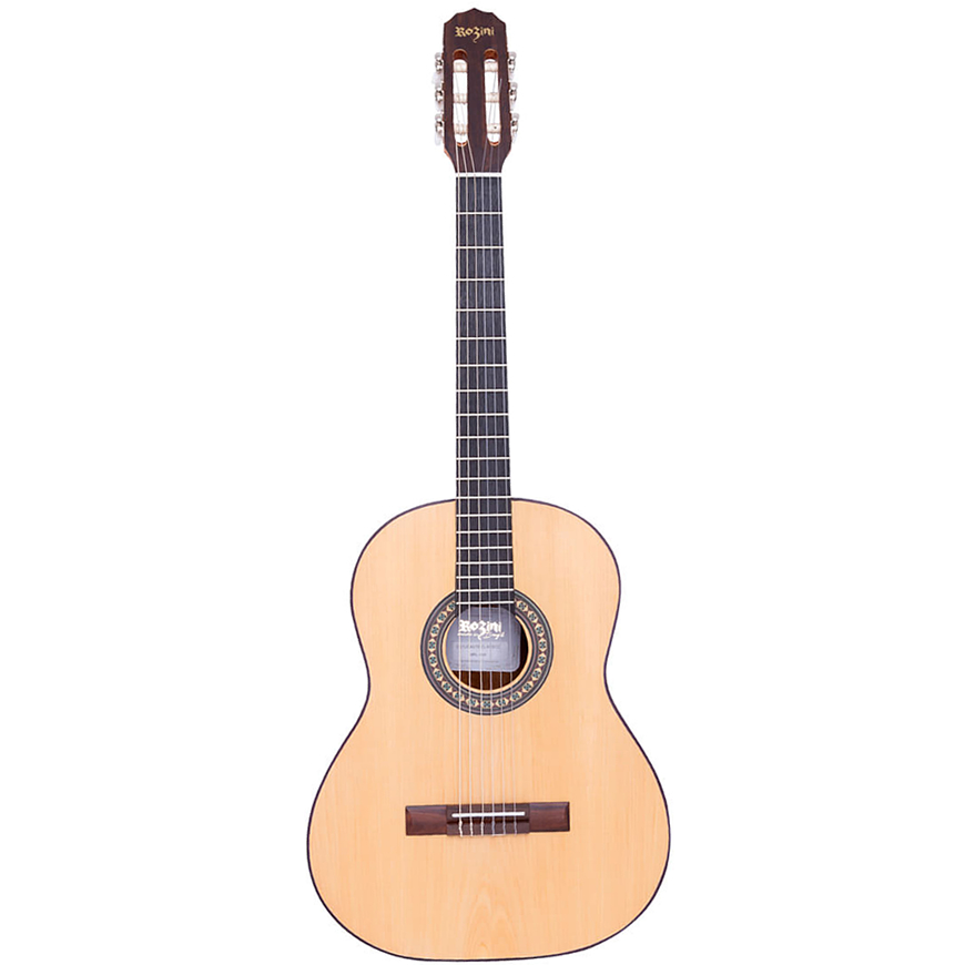 Violão Elétrico Estudante Clássico Rozini RX201 PP.F.I Nylon Fosco
