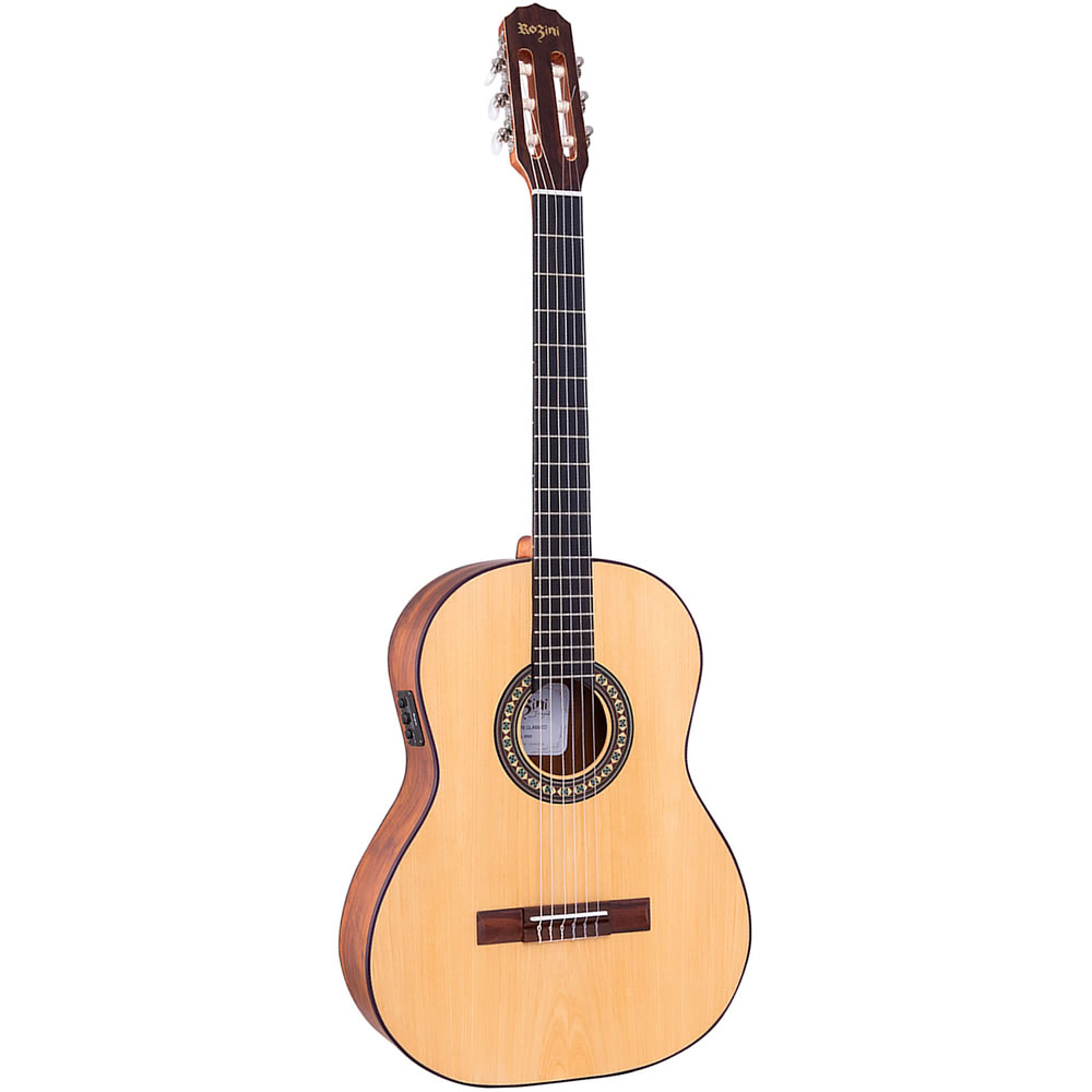 Violão Elétrico Rozini Estudante Clássico Fosco Ativo RX201 EGC.F.I