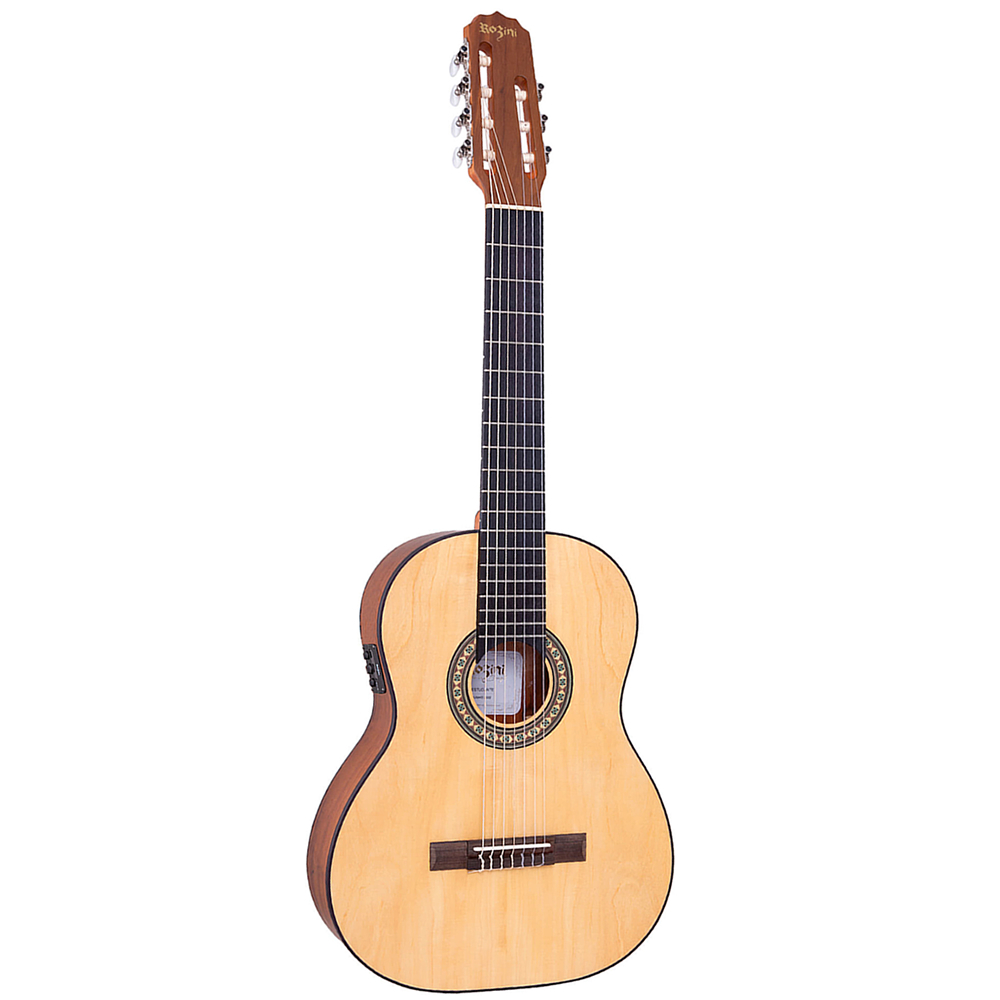 Violão Eletroacústico Rozini Ativo Estudante 7 Cordas RX207 EGC.F.I