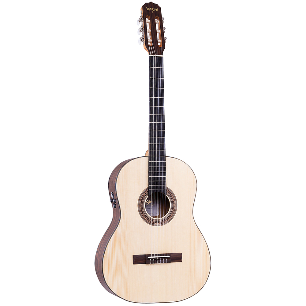 Violão Elétrico Rozini Studio Clássico Ativo Nylon RX210 RE2.F.LP