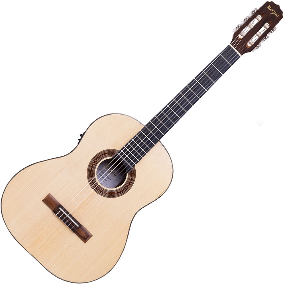 Violão Eletroacústico Studio Classico Nylon Rozini RX210 FC2.N.LP Natural