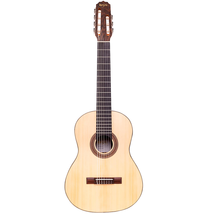 Violão Studio Acustico Rozini RX517 AC.F.LP 7 Cordas Nylon Fosco