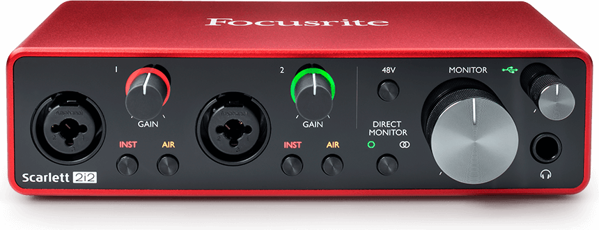 Focusrite Scarlett 2i2 ( 2ª Geração )
