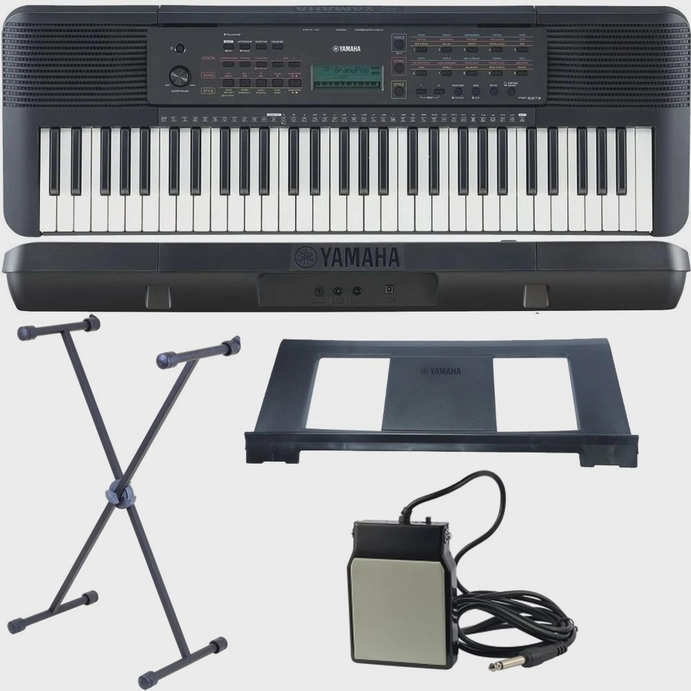 Kit Teclado Yamaha Arranjador Psr-e273 61 Teclas + Acessório