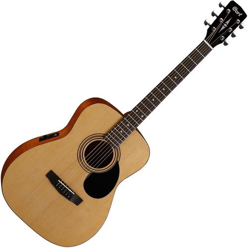 Kit Violão Cort Eletroacústico Standard Af510e Abeto Op Nt