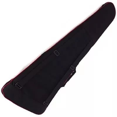 Capa Bag Para Contrabaixo Master Luxo Nylon 900 Impermeável - PRETO COM VERMELHO - 125 x 41 x 8 cm