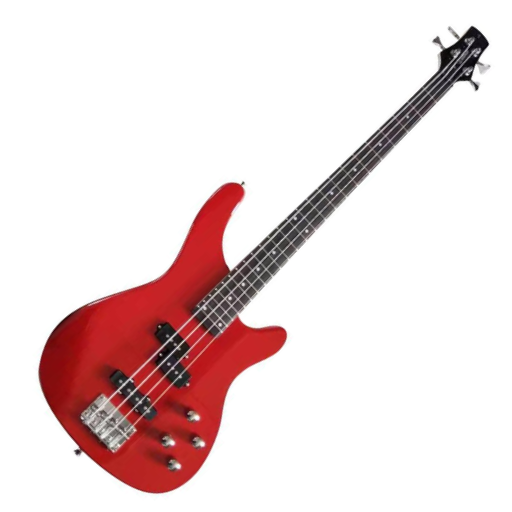 Contrabaixo 4 Cordas Waldman GBW-100 RD Vermelho