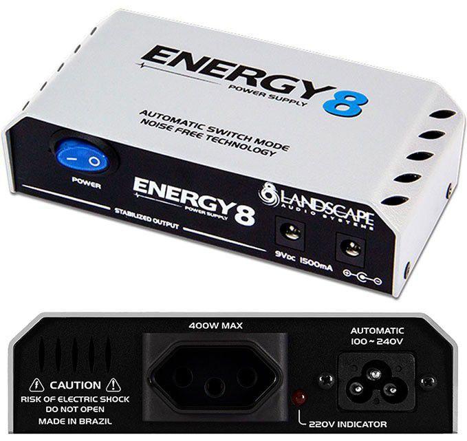 Fonte Para Pedal Energy E8 - 8 Pedais Landscape