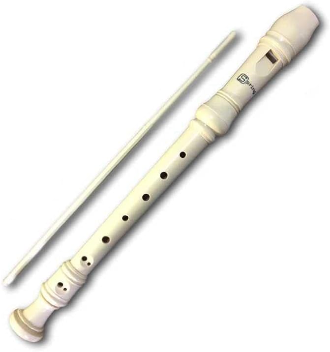 Flauta Doce Spring Barroca Soprano Em Dó Sg-Flb