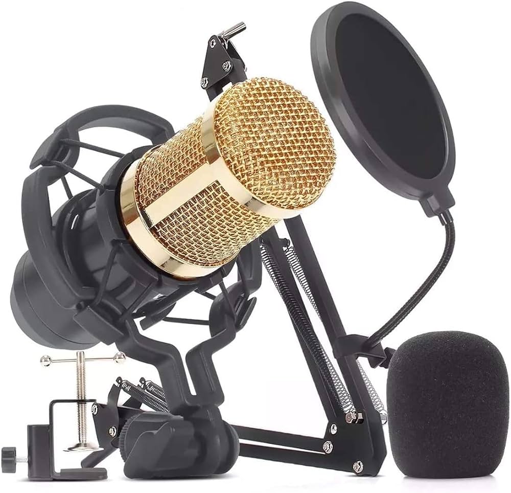 Microfone De Estúdio Profissional Condensador KPM0010 Knup