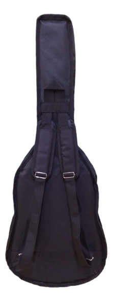 Capa Bag Violão Folk Acolchoada Cargo Extra Color Vermelha
