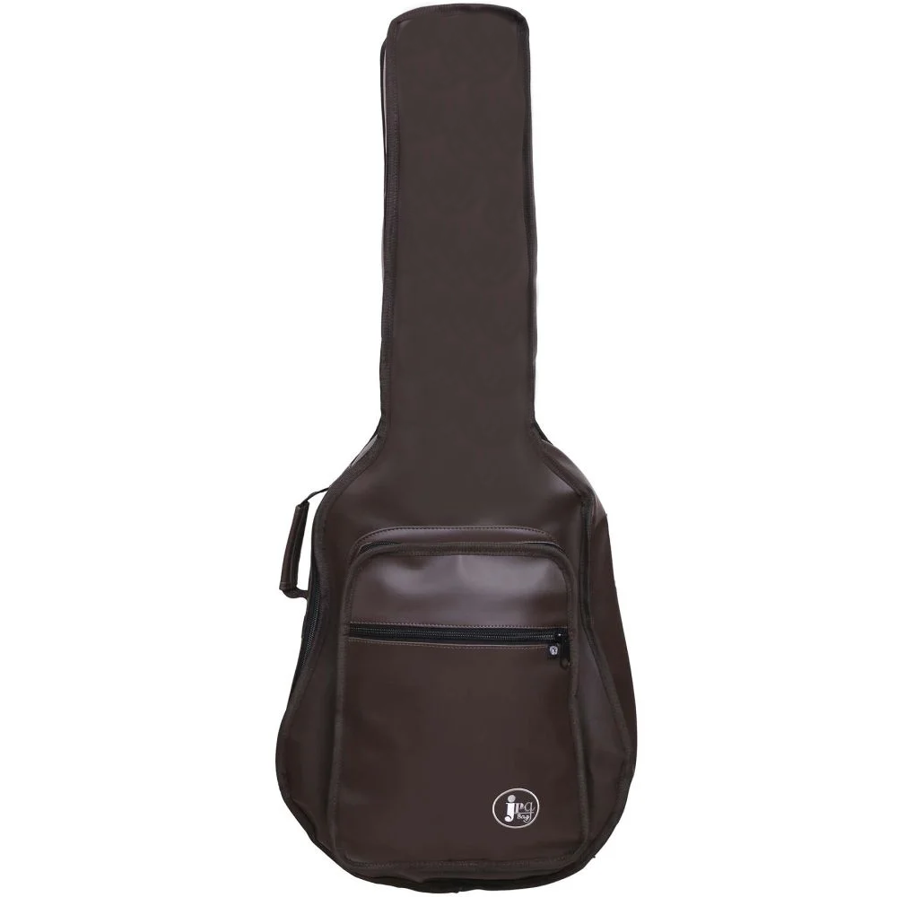 Capa Bag Violão Clássico Acolchoada Cargo Couro Marrom