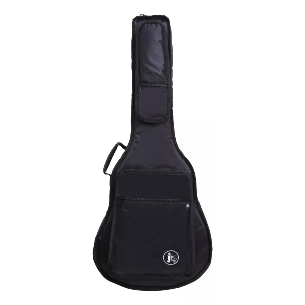 Capa Bag Violão Folk Acolchoada Premium Nylon 70 Preto