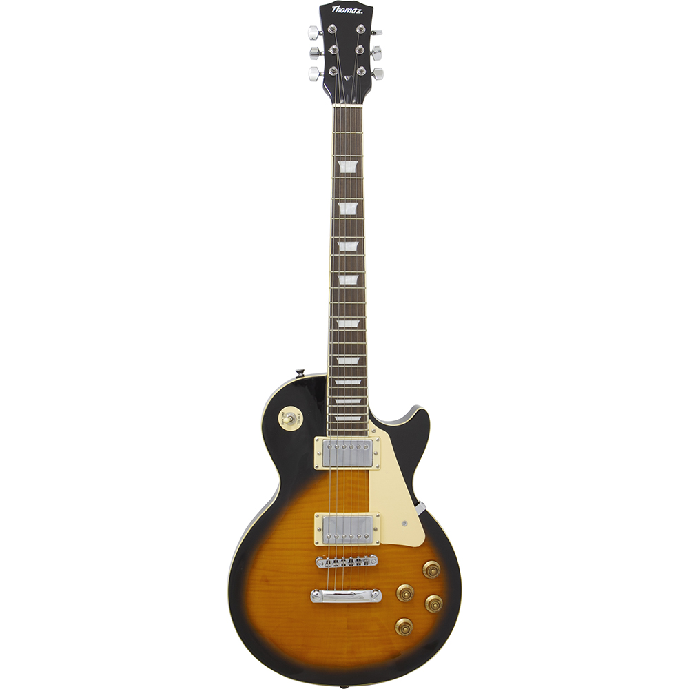 Guitarra Elétrica Les Paul Lp Thomaz Teg 430 Tabaco