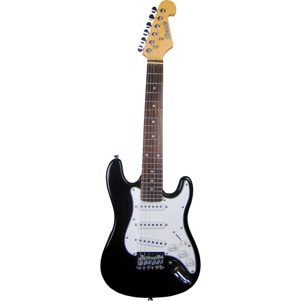 Guitarra Elétrica Kids Teg 30 Preto Thomaz