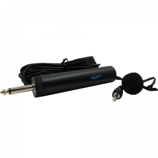 Microfone Lapela Leson ML100-S Preto