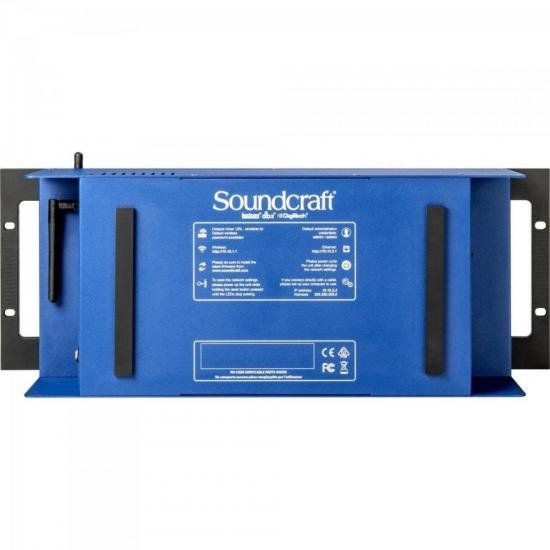 Mesa de Som Digital Soundcraft UI24R Preta