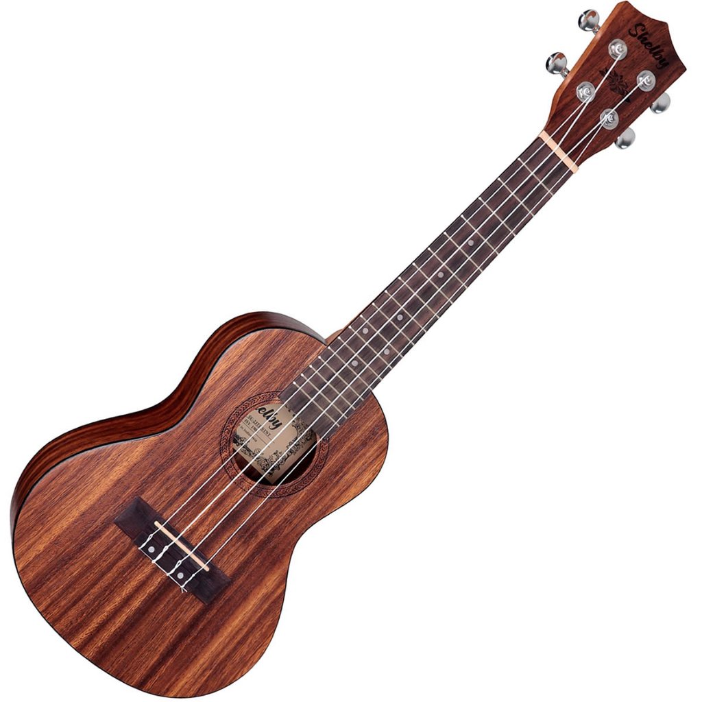 Ukulele Acústico Shelby Su23m Stnt Concerto 23 Mogno Fosco Vtr247