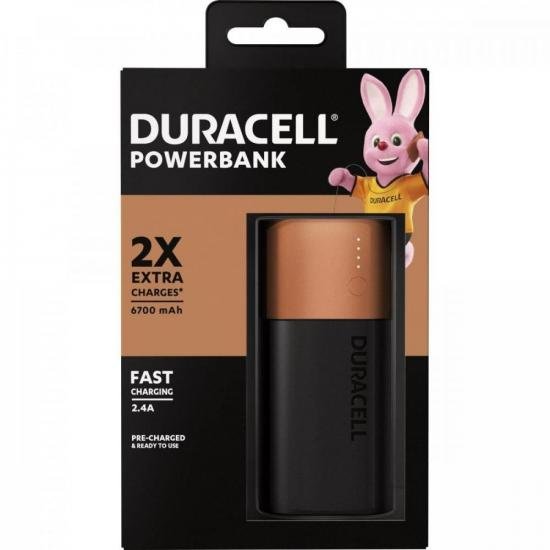 Carregador Portátil 6700MAH DURACELL