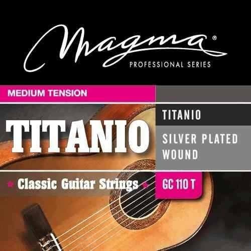 Encordoamento Violão Nylon Magma Titânio Tensão Média Gc110t