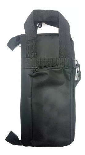 Capa Porta Baquetas Almofadada Com 10 Pares De Baquetas