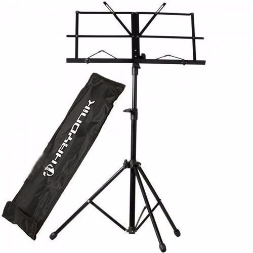 Suporte Violão + Pedestal De Microfone + Estante Partitura