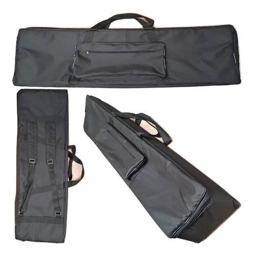 Capa Bag Para Piano Yamaha Np31 Nylon Preto Master Luxo