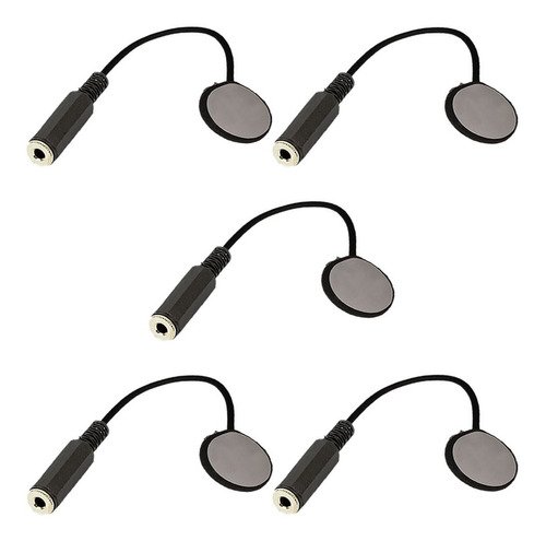 5 Captadores Piezo P2 Femea Violão Cavaquinho Viola Ukulele