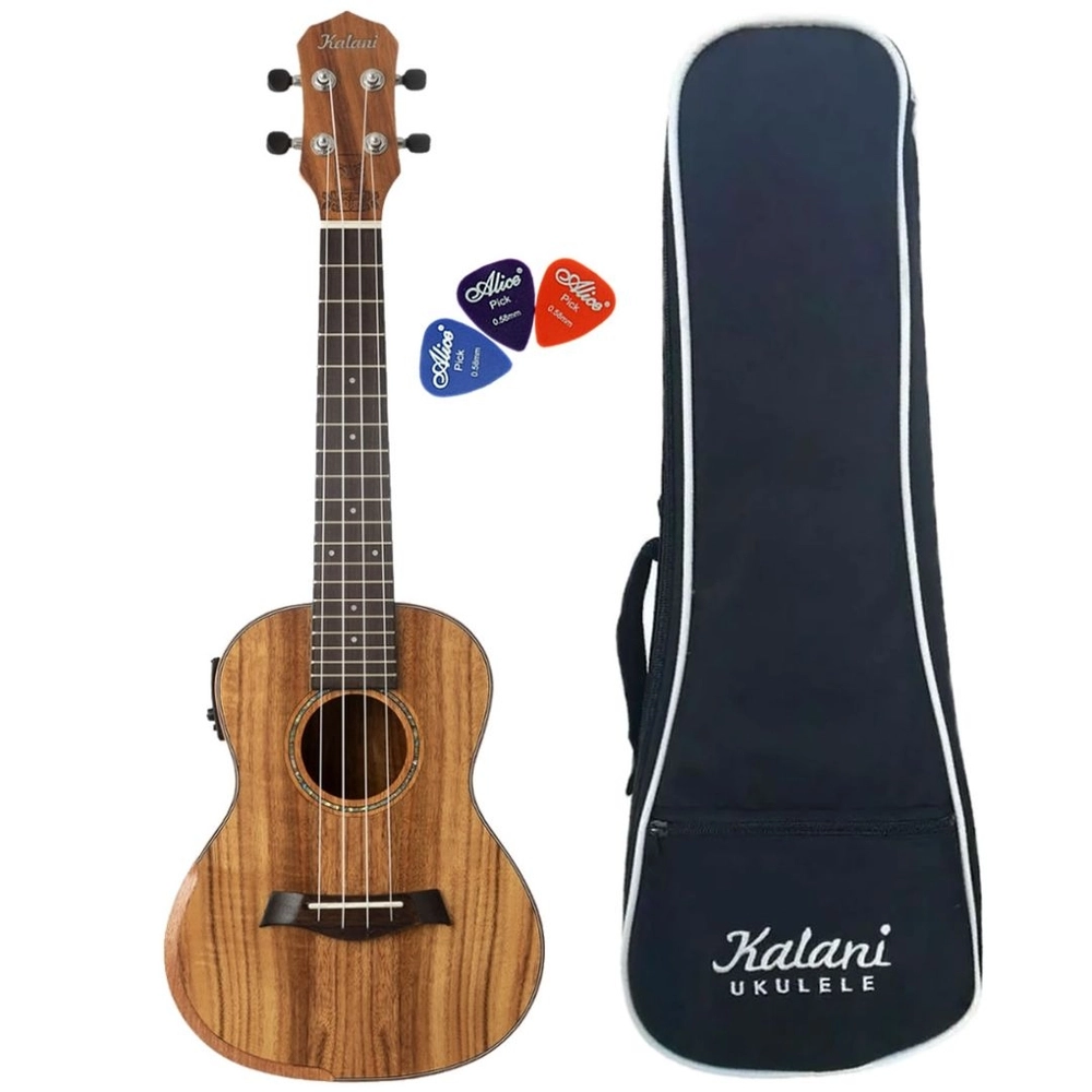 Ukulele Concert 24 Kalani Kal420 Ck Elétrico C/ Equalizador
