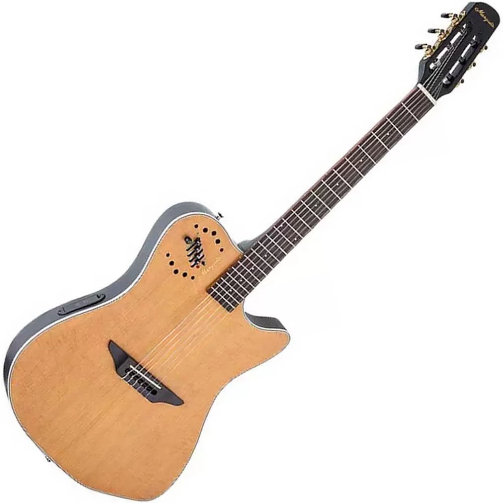 Violão Eletro-Acústico Marquês Vn-12 Flat Ativo Natural