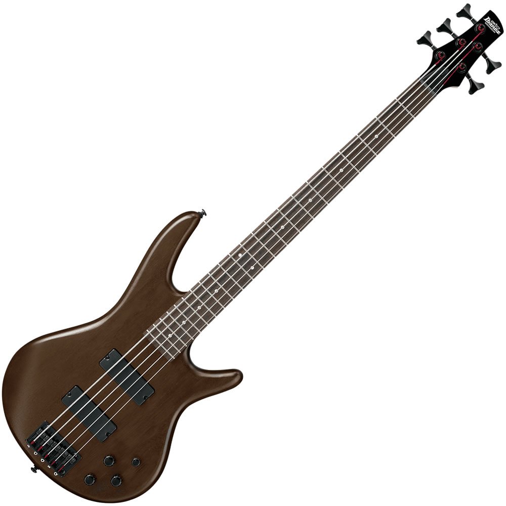 Baixo Gsr 205b Wnf | Walnut Flat | 5 Cordas | Ativo
