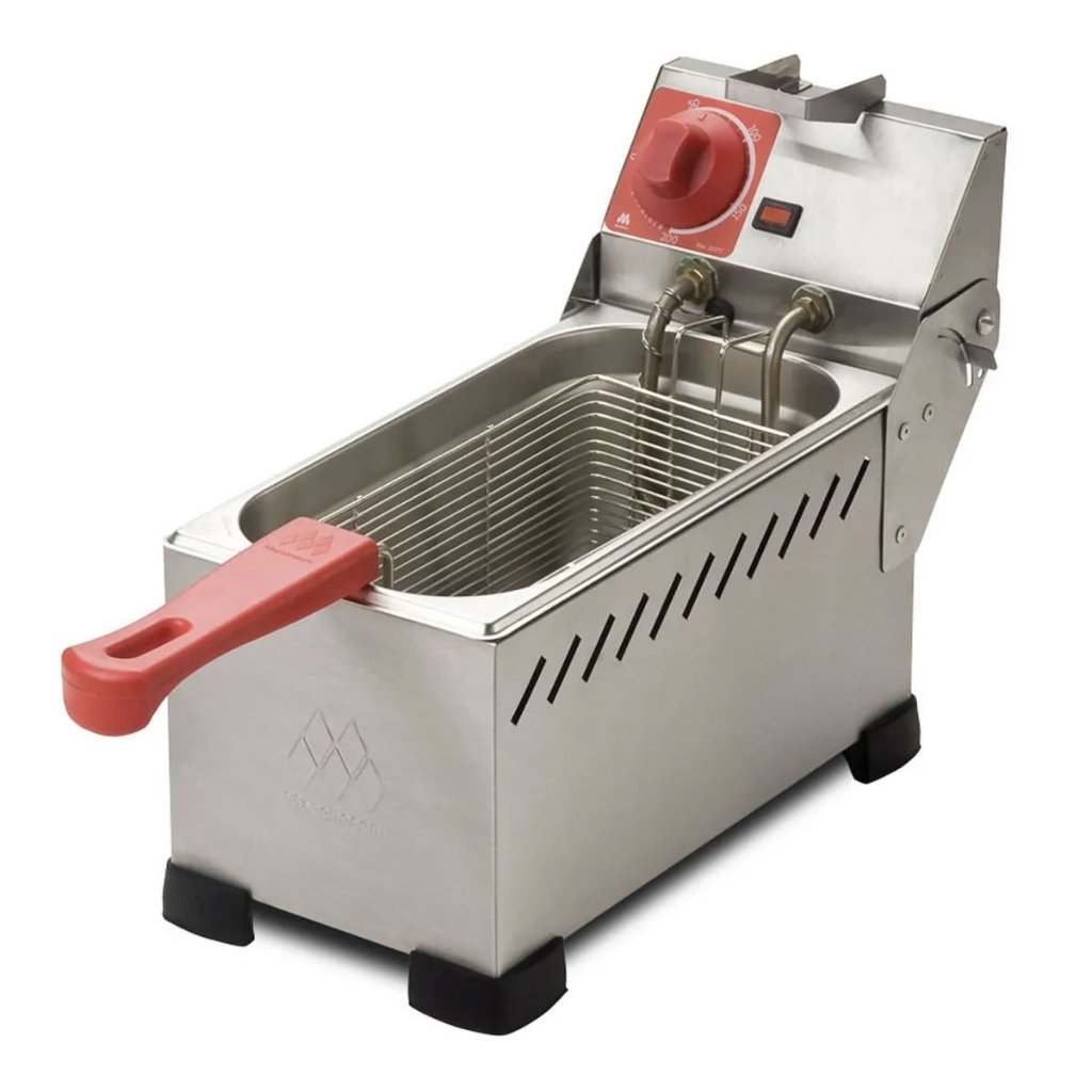 Fritadeira Elétrica Profissional 1 Cuba 4 Litros Inox - 127v