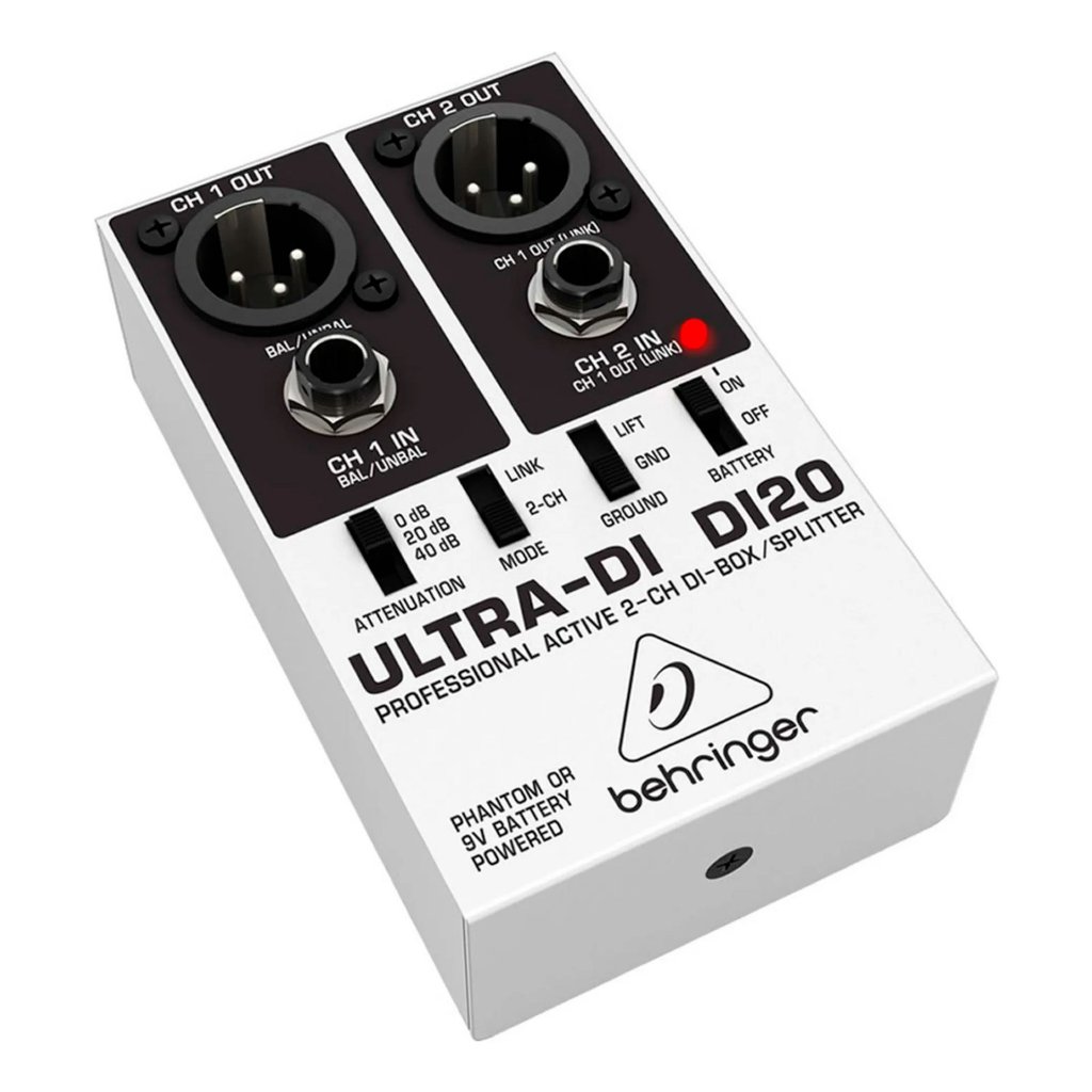 Direct Box Ativo Profissional 2 Canais Ultra-di Di20 Oferta