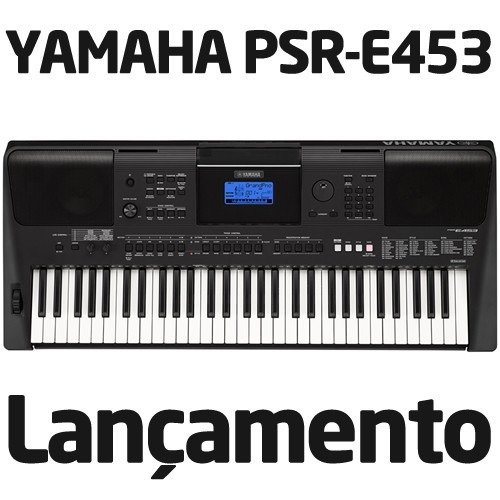 Kit Teclado 61 Teclas 758 Voz Psr-e453 Yamaha O F E R T A Com 10