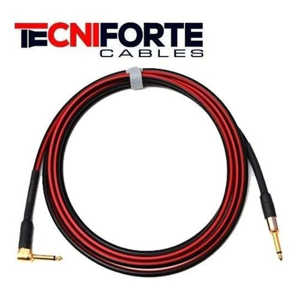 Cabo Tecniforte P10 X P10 Para Instrumentos Animal 10ft 3m