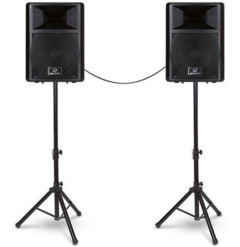 Kit Caixa Ativa E Passiva 300w Rms Act10 Waldman Frete Free