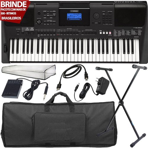 Kit Completo Teclado 61 Teclas Psr-e453 Yamaha Envio 24hrs