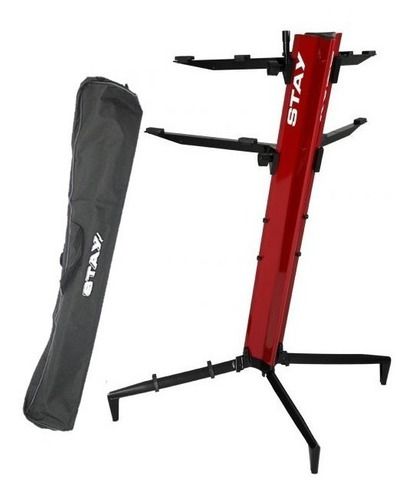 Suporte P/ Teclados Vermelho Torre 1300/02 Stay Envio Grátis