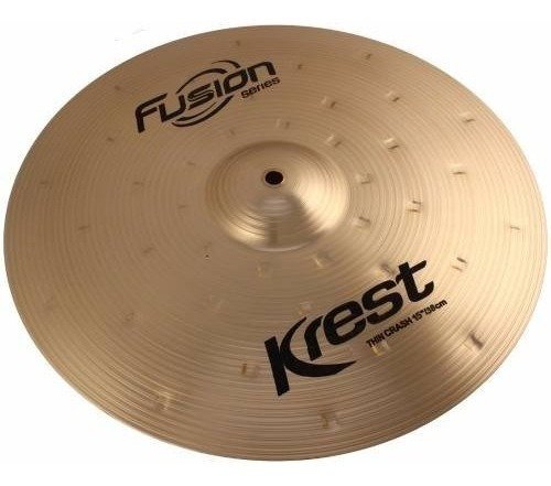 Prato Ataque Thin Crash 15 Pol. Fusion F15tc Krest Bronze B8