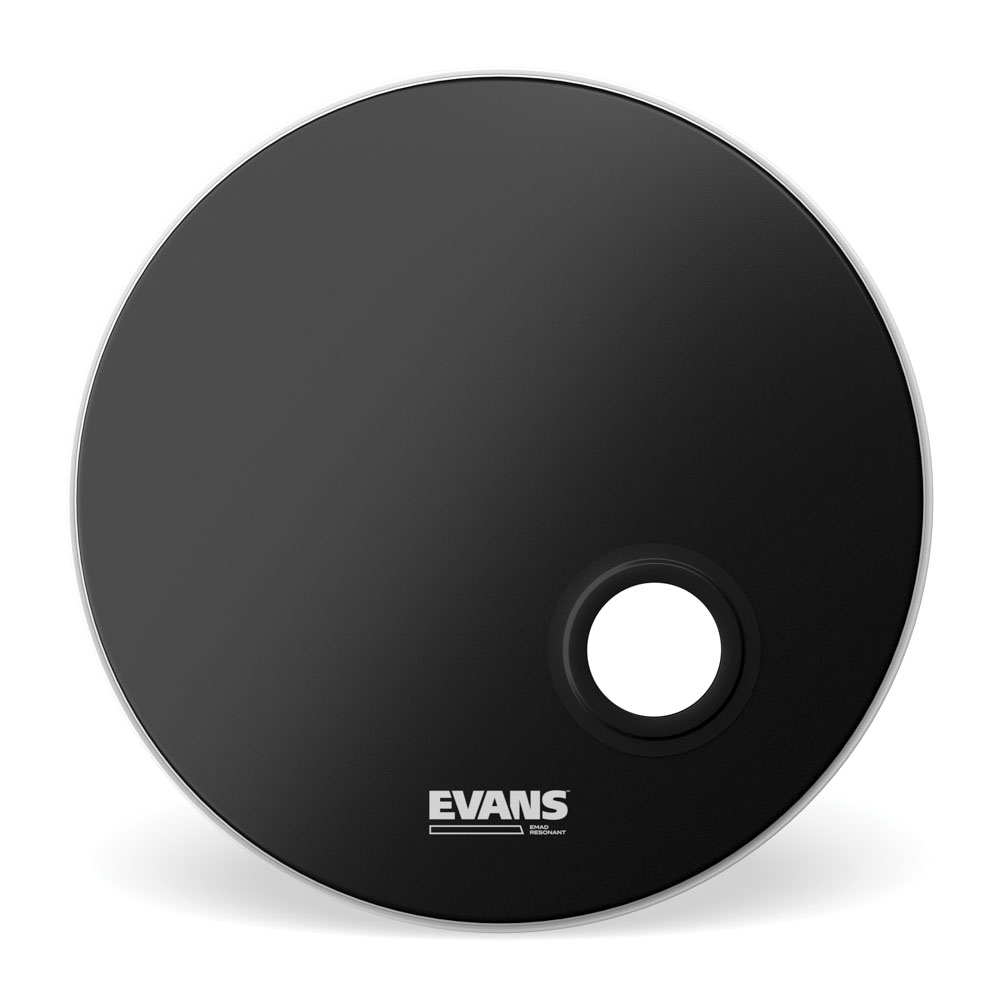 Pele Resposta Para Bumbo 24" Evans EMAD Reso Black BD24REMAD